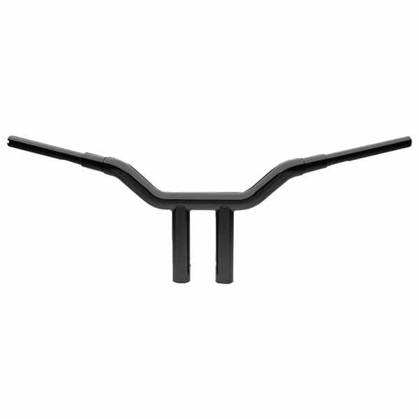 取寄せ ハンドルバー - ワンピース カゲファイター - 10インチ x 1-1/2インチ - ブラック LA チョッパーズ Handlebar - One-Piece Kagefighter - 10 x 1-1/2 - Black LA-7343-10B DRAG 06016266｜ハーレーパーツデポ