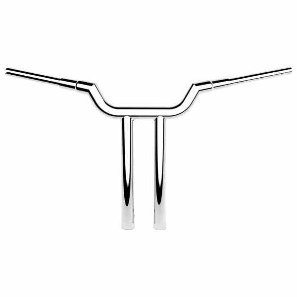 取寄せ ハンドルバー - バレー - Tバー - 16インチ - クローム LA チョッパーズ Handlebar - Valley - T-Bar - 16 - Chrome LA-7344-16 DRAG 06016279｜ハーレーパーツデポ
