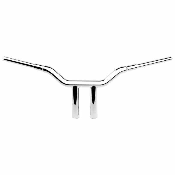 取寄せ ハンドルバー - Kage Fighter - 10インチ - クローム LA チョッパーズ Handlebar - Kage Fighter - 10 - Chrome LA-7345-10 DRAG 06016414｜ハーレーパーツデポ