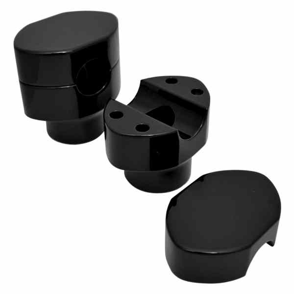 取寄せ ライザー - スプリンガー - ブラック LA チョッパーズ Risers - Springer - Black LA-7410-02B DRAG 06020550