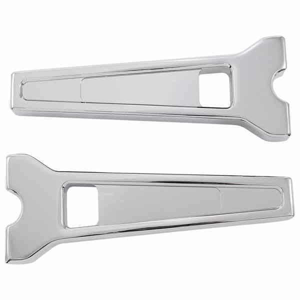 取寄せ ライザー - ストレート - 8インチ - クローム LA チョッパーズ Risers - Straight - 8 - Chrome LA-7470-08C DRAG 06021408