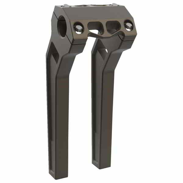 取寄せ ライザー - プルバック - 10インチ x 1-1/4インチ - ブロンズ LA チョッパーズ Risers - Pullback - 10 x 1-1/4 - Bronze LA-7481-10Z DRAG 06021448|ハーレーパーツデポ