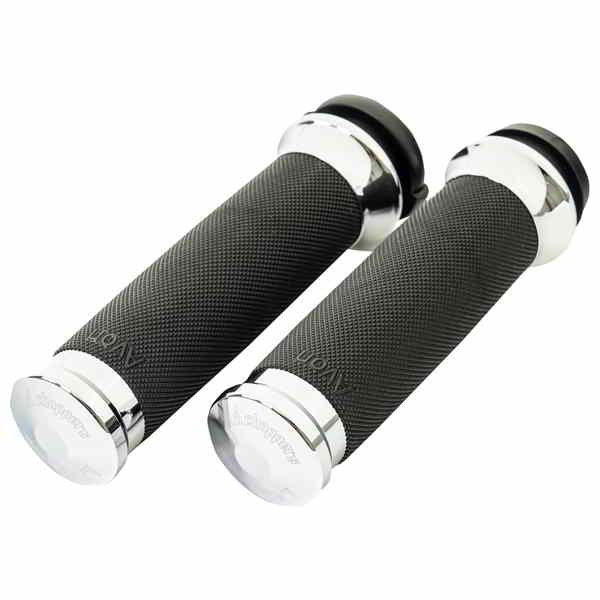 取寄せ LA チョッパーズ GRIPS COUNTY LINE TBW CHROME LA-7493-00 DRAG 06303367