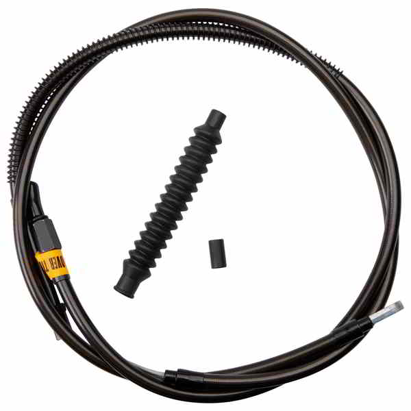 取寄せ クラッチケーブル - 12インチ - 14インチ エイプハンガーハンドルバー - ミッドナイト LA チョッパーズ Clutch Cable - 12 - 14 Ape Hanger Handlebars - Midnight LA-8110C13M DRAG 06521889｜ハーレーパーツデポ