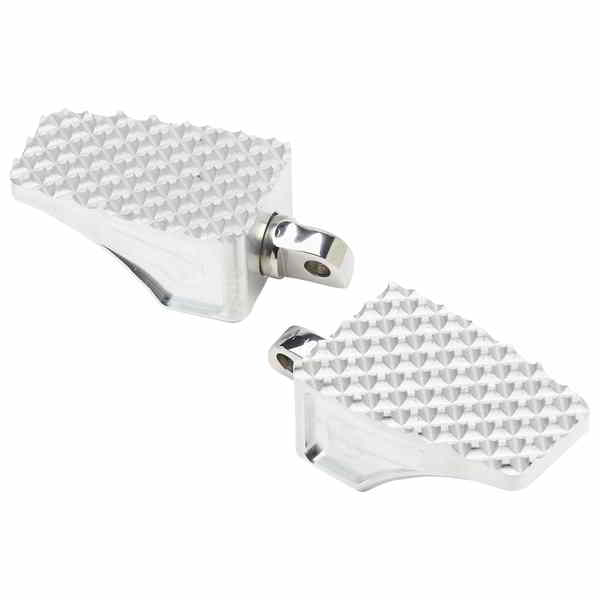 取寄せ カウンティライン ビレットフットペグ - 男性用マウント - 未加工 LA チョッパーズ County Line Billet Footpegs - Male Mount - Raw LA-P100-00 DRAG 16202433｜ハーレーパーツデポ