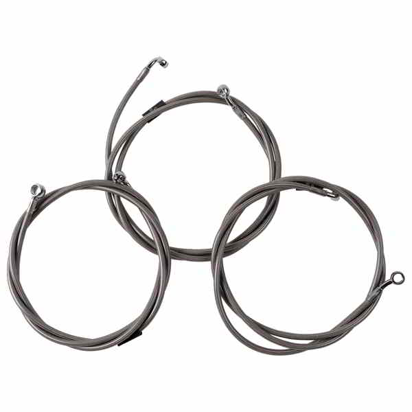 取寄せ ブレーキライン - 24インチ以上 - 08-10 FL LA チョッパーズ Brake Line - 24+ - '08-'10 FL LA-8059B08 DRAG 17416506