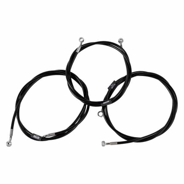 取寄せ ブレーキライン - 24インチ以上 - 18-20 FL LA チョッパーズ Brake Line - 24+ - '18-'20 FL LA-8059B19B DRAG 17416517