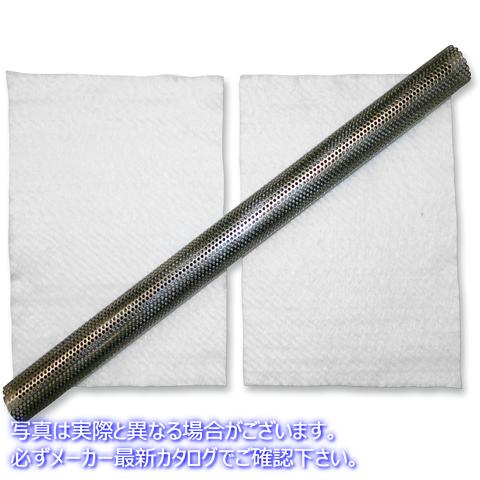取寄せ 24インチ ユニバーサル排気バッフル（パッキング付き） - 1インチ LA チョッパーズ 24 Universal Exhaust Baffle with Packing - 1 LA-1210-24P DRAG 18600463｜ハーレーパーツデポ