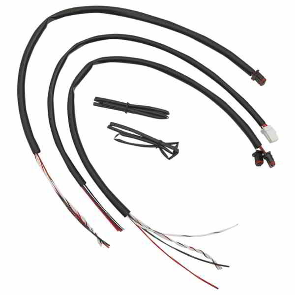 取寄せ 配線延長キット - ハンドルバー LA チョッパーズ Wiring Extension Kit - Handlebar LA-8991-93 DRAG 21200841｜ハーレーパーツデポ