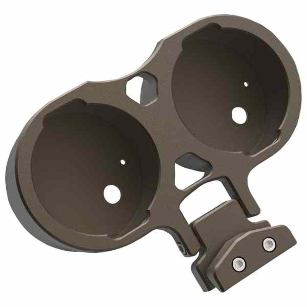 取寄せ ゲージマウント - デュアル - ブロンズ - ダイナ LA チョッパーズ Gauge Mount - Dual - Bronze - Dyna LA-7397-02Z DRAG 22010262
