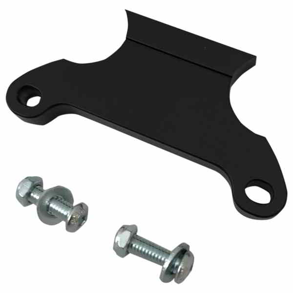 取寄せ Tバーゲージマウント - フラットブラック - 直径1.5インチ LA チョッパーズ T-Bar Gauge Mount - Flat Black - 1.5 Diameter LA-7390-02M DRAG 22100482