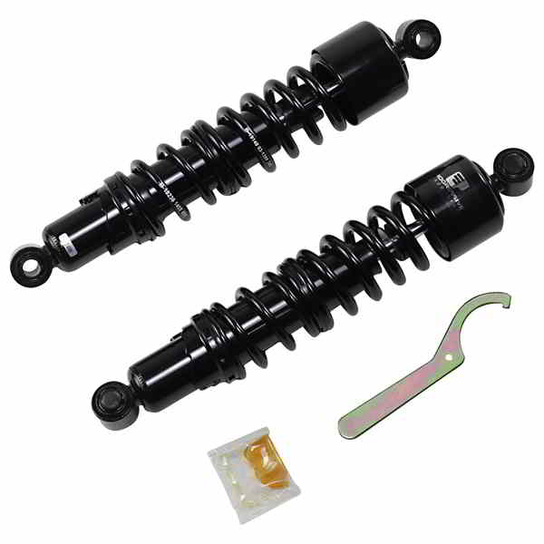 取寄せ 412シリーズショックアブソーバー - 14インチ - ヘビーデューティー - ブラック - FXD プログレッシブ サスペンション 412 Series Shock - 14 - Heavy Duty - Black - FXD 412-4086B DRAG 13101962