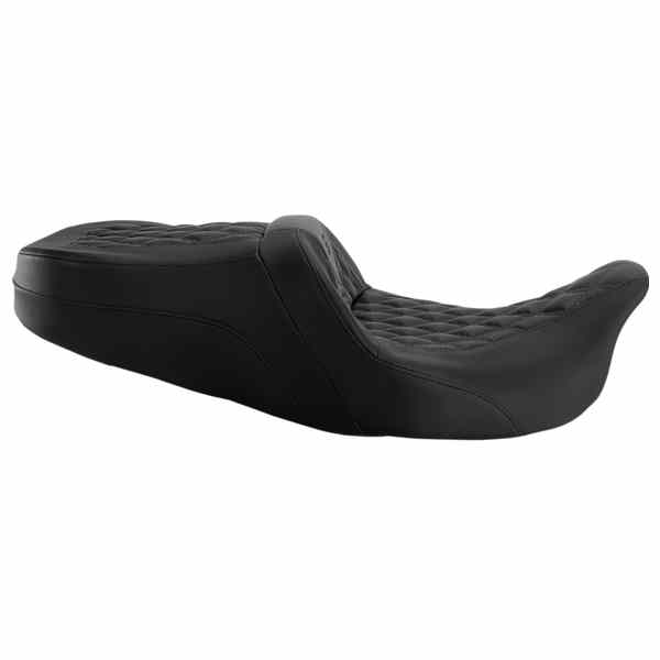 取寄せ ロードソファ シート - フルラティスステッチ - バックレストなし - FLT/FLH 08-24 サドルマン Roadsofa? Seat - Full Lattice Stitch - without Backrest - FLT/FLH '08-'24 808-07B-182 DRAG 08010939