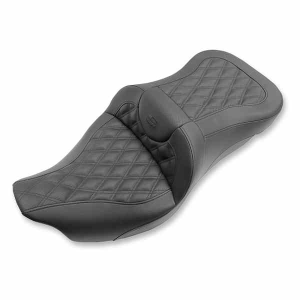取寄せ エクステンデッドリーチ ロードソファ シート - ラティスステッチ - バックレストなし - FL 08-24 サドルマン Extended Reach Roadsofa? Seat - Lattice Stitched - without Backrest - FL '08-'24 808-07B-184 DRAG 08011041