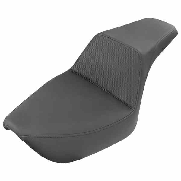 取寄せ ステップアップシート - グリッパー - ブラック - FLHR/FLHX サドルマン Step-Up Seat - Gripper - Black - FLHR/FLHX 897-06-174 DRAG 08011100