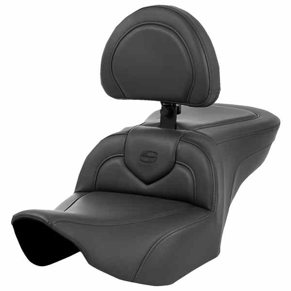 取寄せ ロードソファ シート - バックレスト付き - ブラックステッチ - FL 23-24 サドルマン Roadsofa? Seat - with Backrest - Black Stitching - FL '23-'24 823-07-187BR DRAG 08011636