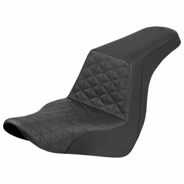 取寄せ ステップアップシート - トライグリッパー - ブラック - FXLR/FLSB 18-25 サドルマン Step-Up Seat - Tri-Gripper - Black - FXLR/FLSB '18-'25 818-29-179 DRAG 08012108｜ハーレーパーツデポ