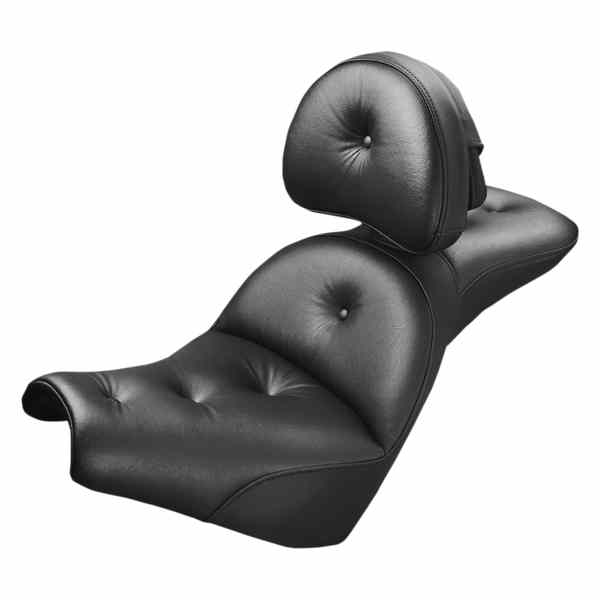 取寄せ Explorer ロードソファ シート - バックレスト付き - FXBB/FXST 18-23 サドルマン Explorer RoadSofa? Seat - with Backrest - FXBB/FXST '18-'23 818-30-030RS DRAG 08020950