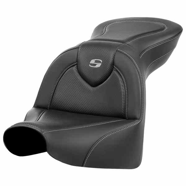 取寄せ ロードソファ シート - バックレストなし - カーボンファイバー - FXBR/S 18-20 サドルマン Roadsofa? Seat - without Backrest - Carbon Fiber - FXBR/S '18-'20 818-31-185 DRAG 08021624