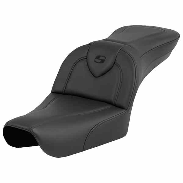 取寄せ ロードソファ - ブラック - 運転席バックレストなし - FXDWG 04-05 サドルマン RoadSofa? - Black - without Driver Backrest - FXDWG '04-'05 804-05-187 DRAG 08030752