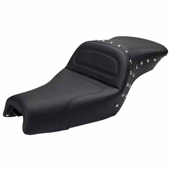 取寄せ エクスプローラー スペシャルシート - スタッド付き - バックレストなし - XL 04-20 サドルマン Explorer Special Seat - Studded - w/o Backrest - XL '04-'20 807-03-039 DRAG 08040312|ハーレーパーツデポ