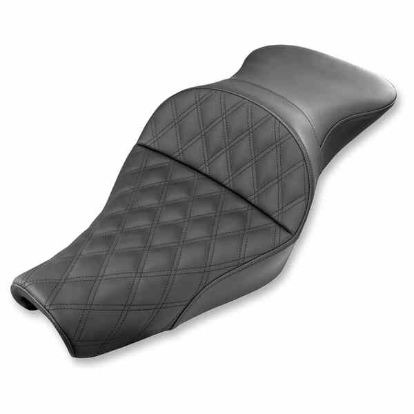 取寄せ エクスプローラーシート - ラティスステッチ - 3.3ガロンタンク - XL 04-20 サドルマン Explorer Seat - Lattice Stitched - 3.3 Gallon Tanks - XL '04-'20 807-11-029LS DRAG 08040665｜ハーレーパーツデポ