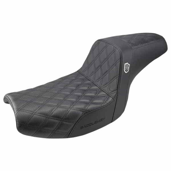 取寄せ プロシリーズ SDC パフォーマンスシート - バックレストなし - ラティスステッチ/ランバーグリッパー - FXR 82-00 サドルマン Pro Series SDC Performance Seat - w/o Backrest - Lattice Stitch/Lumbar Gripper - FXR SC88209DB DRAG 08050138|ハーレーパーツデポ