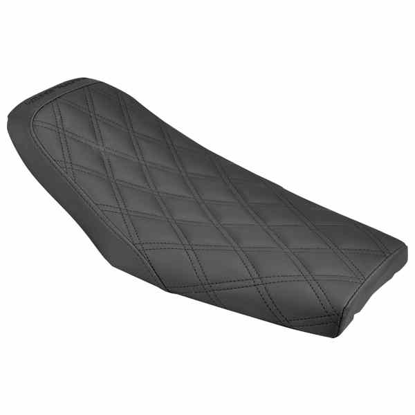 取寄せ エリミネーターシート - ブラック - ラティスステッチ サドルマン Eliminator Seat - Black - Lattice Stitched Z4204 DRAG 08060098|ハーレーパーツデポ