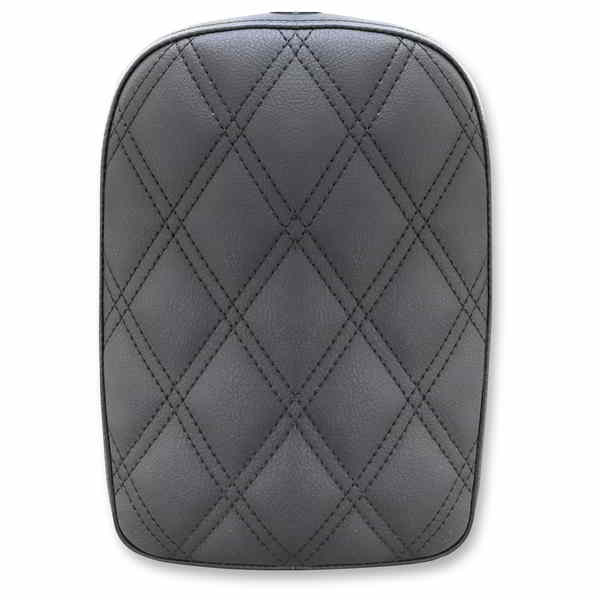 取寄せ 取り外し可能なパッセンジャーパッド - ラティスステッチ - ブラック サドルマン Detachable Pillion Pad - Lattice Stitched - Black SA1023 DRAG 08070195｜ハーレーパーツデポ