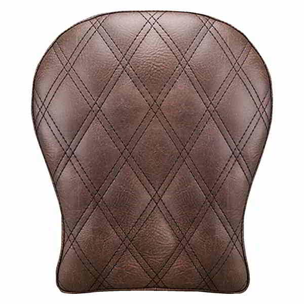 取寄せ 取り外し可能なパッセンジャーパッド - ラティスステッチ - ブラウン サドルマン Detachable Pillion Pad - Lattice Stitched - Brown SA1027 DRAG 08070199