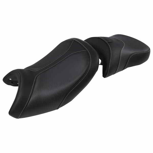 取寄せ アドベンチャーツアーシート - ロー - ランバーバックレスト - ブラック - R1200GS 13-23 サドルマン Adventure Tour Seat - Low - Lumbar Backrest - Black - R1200GS \'13-\'23 0810-BM33LR DRAG 08101700｜ハーレーパーツデポ