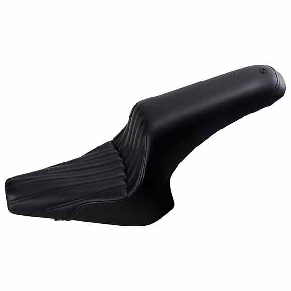 取寄せ シート - Profiler - 2人乗り - フロントナックル - ブラック - ボルト サドルマン Seat - Profiler? - 2-Up - Front Knuckle - Black - Bolt Y13-16-047K DRAG 08102166