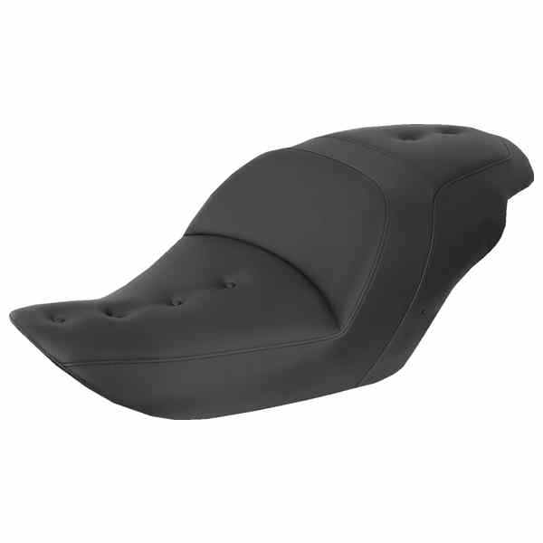 取寄せ ロードソファ ピロートップシート - 背もたれなし - ブラック サドルマン Roadsofa? Pillow Top Seat - Without Backrest - Black H23-20-181 DRAG 08102326|ハーレーパーツデポ