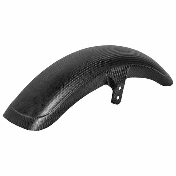 取寄せ フロントフェンダー - カーボンファイバー/マット - ソフテイル/ダイナ サドルマン Front Fender - Carbon Fiber/Matte - Softail/Dyna CF-8-0002M DRAG 14011107｜ハーレーパーツデポ