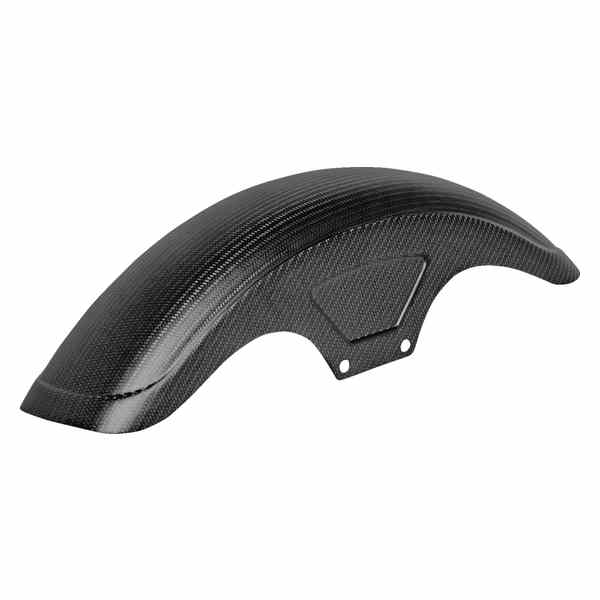 取寄せ フロントフェンダー - カーボンファイバー/マット - ダイナ/スポーツスター サドルマン Front Fender - Carbon Fiber/Matte - Dyna/Sportster CF-8-0003M DRAG 14011109