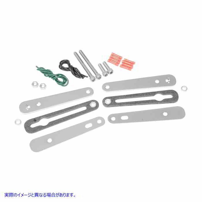 取寄せ ターンシグナルリロケーションキット - ダイナ - クローム サドルマン Turn Signal Relocation Kit - Dyna - Chrome 2020-0350 DRAG 20200350