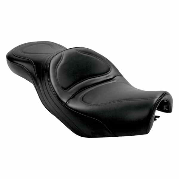 取寄せ シート - Explorer - バックレストなし - ステッチ入り - ブラック - VT1100 サドルマン Seat - Explorer? - without Backrest - Stitched - Black - VT1100 H3950JS DRAG H3950JS
