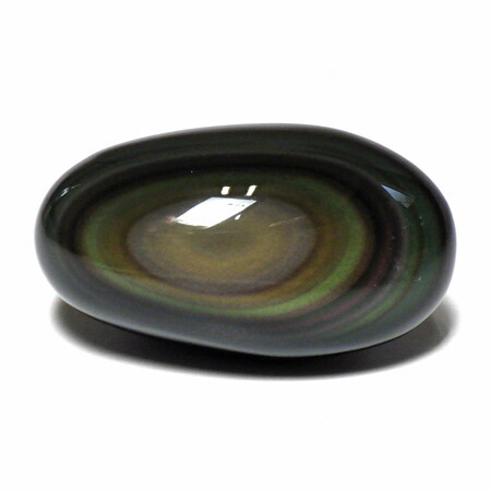 楽天市場】レインボーオブシディアン タンブル メキシコ産 天然石