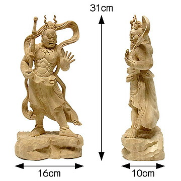 木彫り 仏格好 仁王像 金剛力士像 高さ31cm 楠製 Ryusho Marchesoni Com Br