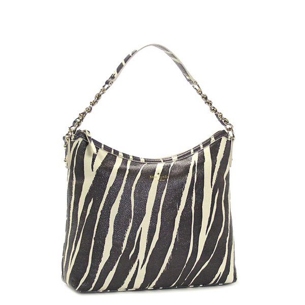 ケイトスペード バッグ【KATE SPADE】ショルダーバッグ レディース トートバッグ レディース ゼブラ ダークブラウン ホワイト PXRU2489 SH WT/BR 218
