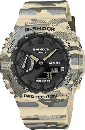 カシオ G-SHOCK カモフラージュシリーズ GA-2100CM-5AJF 国内正規品【楽ギフ_包装】｜sonnette