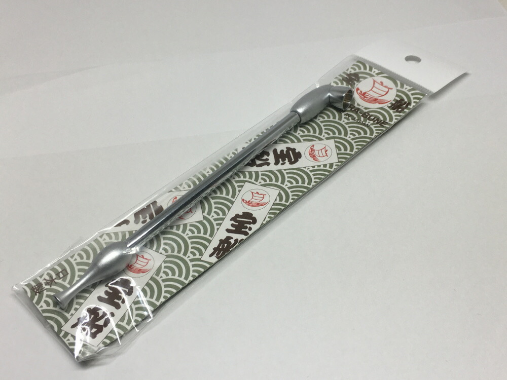 煙管　特大９４センチ 楽天市場】茂作煙管 純銀八寸延べ 約240mm きせる 純銀 煙管 も