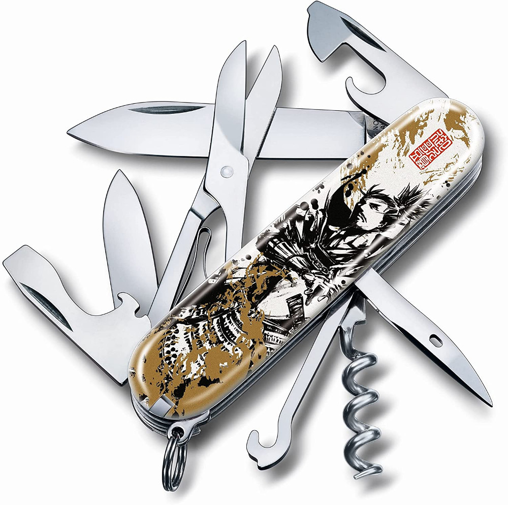 VICTORINOX ビクトリノックス 戦国墨絵クライマー 織田信長 1.3703.7-X8 【本物保証】