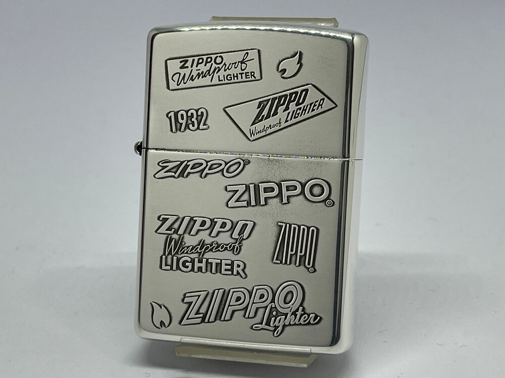 【送料無料】ZIPPO[ジッポー]両面加工 LOGO / ZIPPOロゴ シルバー 2SI-ZLOGO【楽ギフ_包装】