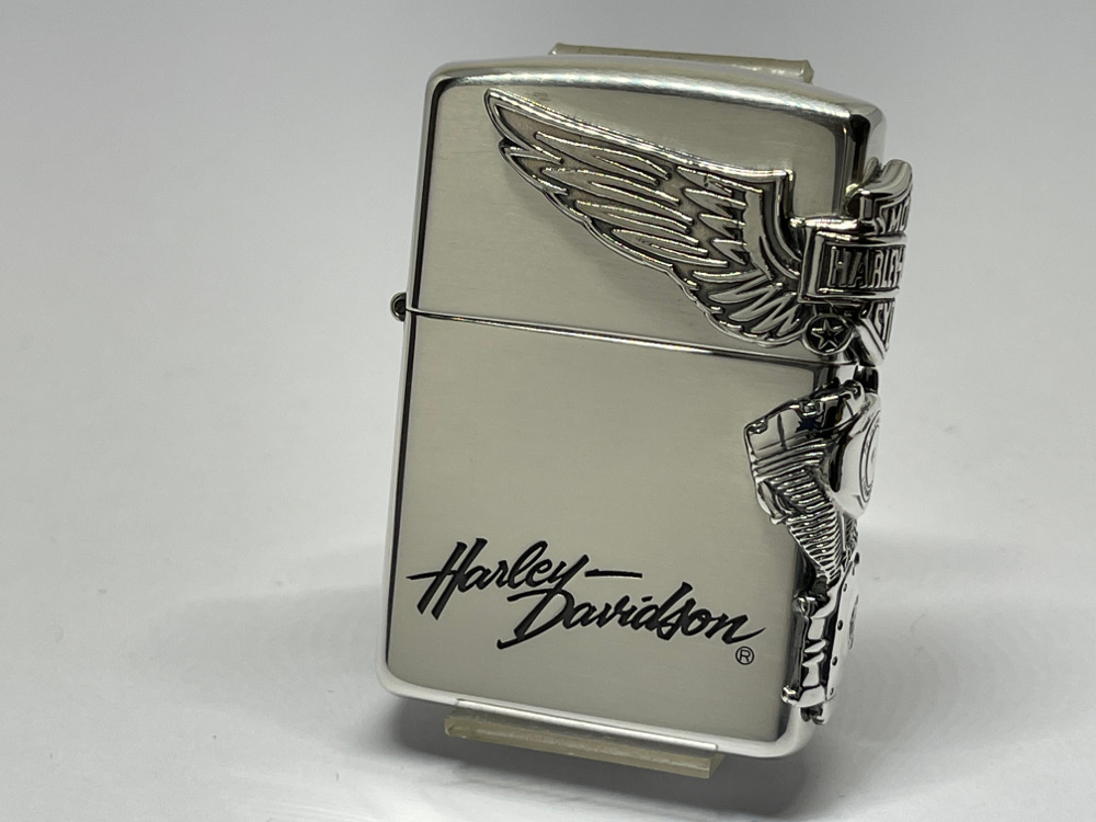 正規逆輸入品 ZIPPO ジッポー スターリングシルバー HARLEY-DAVIDSON