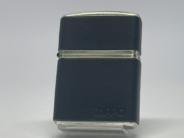 送料無料 ZIPPO[ジッポー]アーマー ZIPPO クラシック・レザー ダークネイビー 80075【楽ギフ_包装】