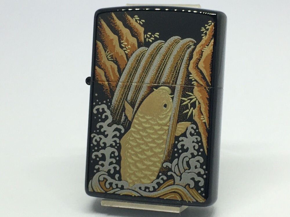 本漆・本金蒔絵（桐箱入り）ジッポー　Zippo　2LA-AOI　葵の紋 ZIPPO】ジッポー：2LA-AOI/葵紋