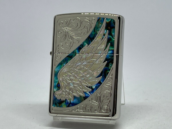 送料無料 ZIPPO[ジッポー]WING-A (緑) 【楽ギフ_包装】
