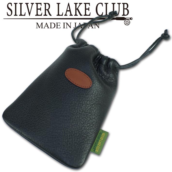 市場 シルバーレイククラブ レディース CLUB ポーチ 鹿革 巾着 SILVER LAKE メンズ