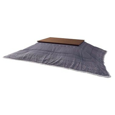 こたつ布団 薄掛け 長方形 185cm×225cm グレー ポリエステル おしゃれ シンプル ナチュラル リビング 薄め 薄型 7,489円